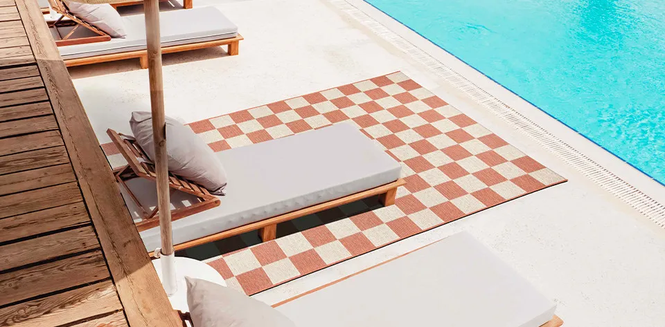 Tapis Idaho : design contemporain pour intérieur et extérieur - SQUARE