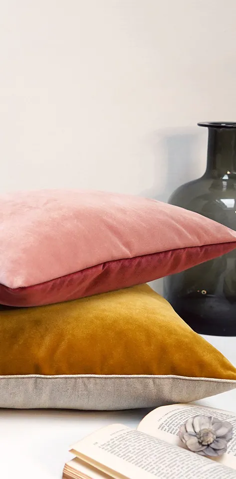 Coussins décoratifs, plaids et accessoires textiles pour une déco éco-responsable - Les Amoureux