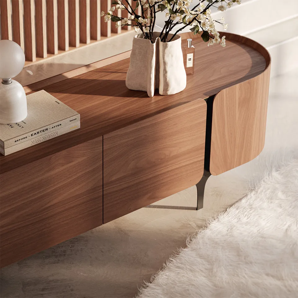 CASTLE LINE : mobilier indoor et outdoor tendance pour vos espaces - Esmay - Collection Esmay : des meubles de rangement qui aiment arrondir les angles !