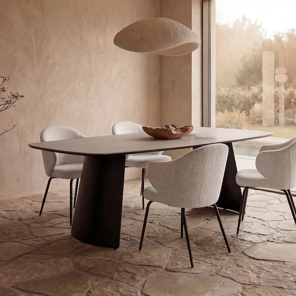 CASTLE LINE : mobilier indoor et outdoor tendance pour vos espaces - Tibet - Tibet : la table en céramique qui met le style au sommet !