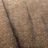 Canapé d'angle SITS en tissu chenille Edda coloris Teddy Brown avec pieds bois et tablettes - Echantillon tissu  I Axodeco.fr Canapé d'angle SITS en tissu chenille Edda coloris Teddy Brown avec pieds bois et tablettes - Echantillon tissu  I Axodeco.fr