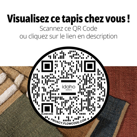 Tapis Havana IDAHO - QR Code réalité augmentée I Axodeco.fr