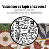 Tapis Dakar IDAHO - QR Code réalité augmentée I Axodeco.fr Tapis Dakar IDAHO - QR Code réalité augmentée I Axodeco.fr