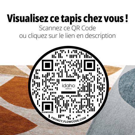 Tapis Circus IDAHO - QR Code réalité augmentée I Axodeco.fr