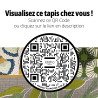 Tapis Bamako IDAHO - QR Code réalité augmentée I Axodeco.fr Tapis Bamako IDAHO - QR Code réalité augmentée I Axodeco.fr