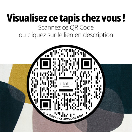 Tapis Stone IDAHO - QR Code réalité augmentée I Axodeco.fr