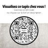 Tapis Essence IDAHO - QR Code réalité augmentée I Axodeco.fr