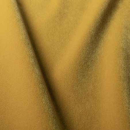 Fauteuil SITS en velours Uma coloris yellow avec pied pivotant  - Echantillon tissu I Axodeco.fr