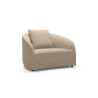 Fauteuil SITS en tissu outdoor Dahlia coloris beige - Vue latérale I Axodeco.fr Fauteuil SITS en tissu outdoor Dahlia coloris beige - Vue latérale I Axodeco.fr