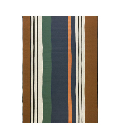Tapis Guethary coloris bleu IDAHO I Axodeco.fr