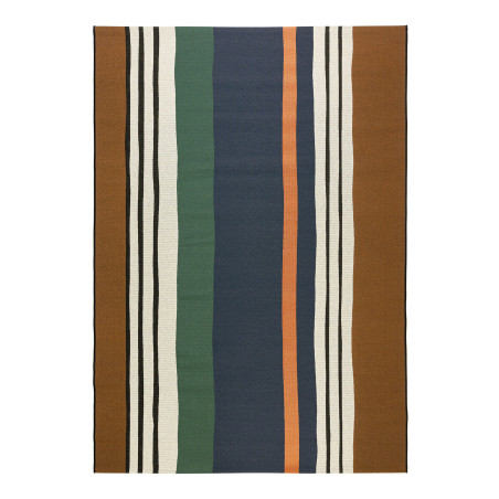 Tapis Guethary coloris bleu IDAHO I Axodeco.fr