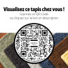 Tapis Leaf IDAHO- QR code réalité augmentée I Axodeco.fr Tapis Leaf IDAHO- QR code réalité augmentée I Axodeco.fr