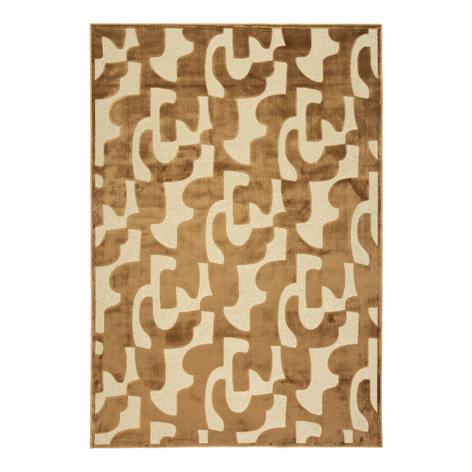 Tapis Touba coloris camel IDAHO I Axodeco.fr