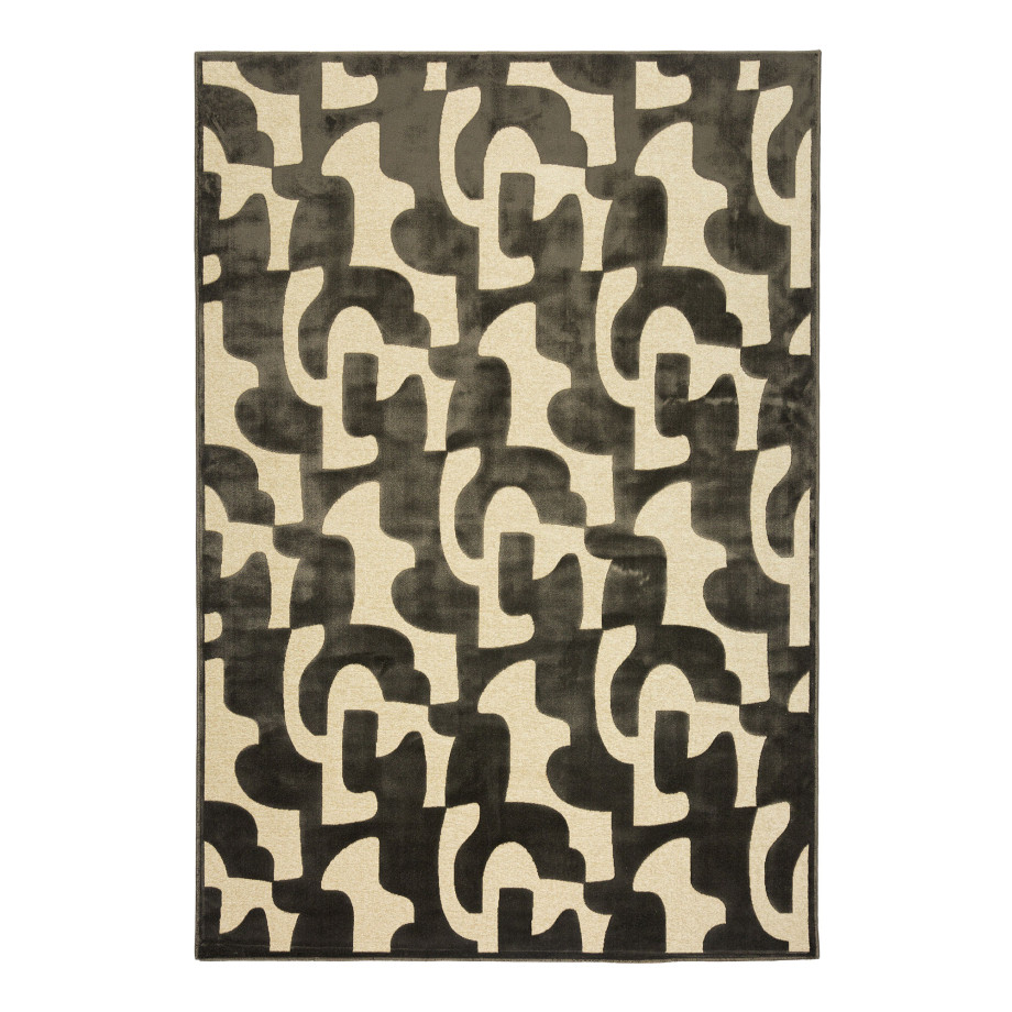 Tapis Touba coloris noir IDAHO I Axodeco.fr