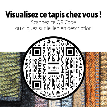 Tapis Sorrente IDAHO - QR Code réalité augmentée I Axodeco.fr