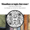 Tapis Sorrente IDAHO - QR Code réalité augmentée I Axodeco.fr Tapis Sorrente IDAHO - QR Code réalité augmentée I Axodeco.fr