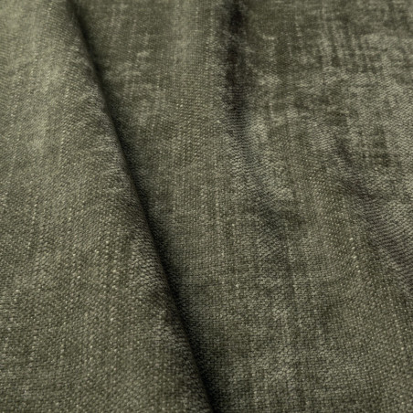 Canapé SITS en velours chenillé Clyde coloris Forest Green - Echantillon tissu I Axodeco.fr