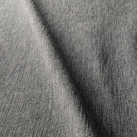 Canapé convertible SITS en tissu chiné Lukas coloris grey beige avec pieds bois - Echantillon tissu I Axodeco.fr