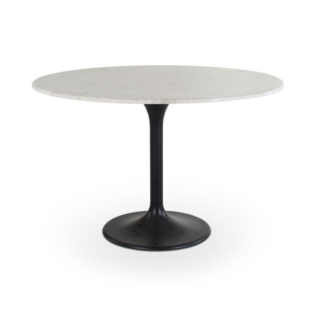 Table en marbre Torso CASTLE LINE coloris blanc I Axodeco.fr