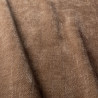 Fauteuil SITS en velours chenille Nova avec pieds bois coloris teddy brown  - Echantillon tissu I Axodeco.fr