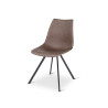 Lot de 2 chaises Hapy CASTLE LINE avec pieds en métal coloris Mokka I Axodeco.fr Lot de 2 chaises Hapy CASTLE LINE avec pieds en métal coloris Mokka I Axodeco.fr