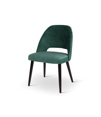 Chaise Joy CASTLE LINE avec pieds ronds en bois coloris Niagara I Axodeco.fr