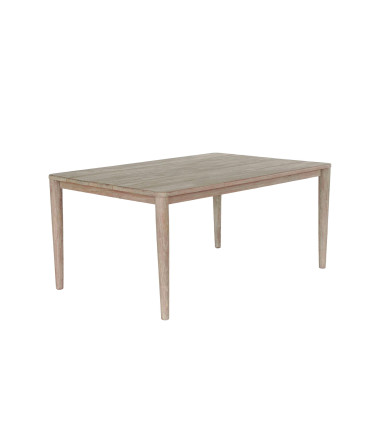 Table outdoor en teck Anais CASTLE LINE coloris Teck gris, longueur 220cm I Axodeco.fr