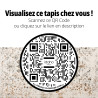 Tapis Amman Idaho - QR code réalité augmentée I Axodeco.fr Tapis Amman Idaho - QR code réalité augmentée I Axodeco.fr