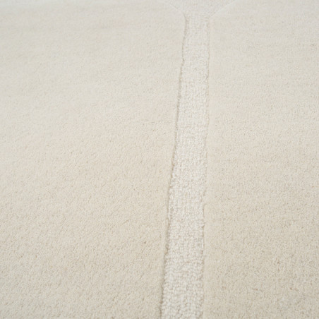 Tapis Terra IDAHO coloris Écru I Collaboration Cécile Siméone I Axodeco.fr