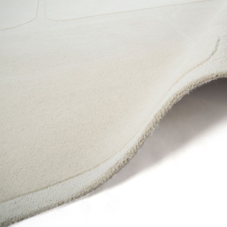 Tapis Terra IDAHO coloris Écru I Collaboration Cécile Siméone I Axodeco.fr