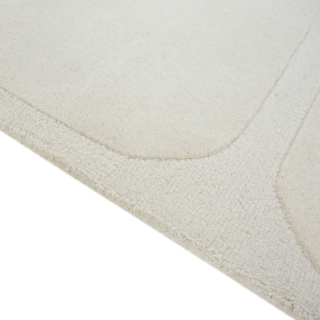 Tapis Terra IDAHO coloris Écru I Collaboration Cécile Siméone I Axodeco.fr