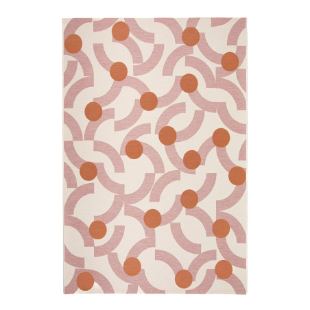 Tapis Tolède IDAHO coloris Rose I Axodeco.fr