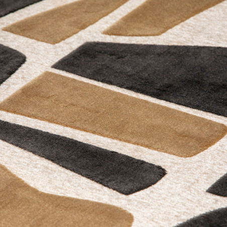 Tapis Nacala IDAHO coloris Noir I Axodeco.fr