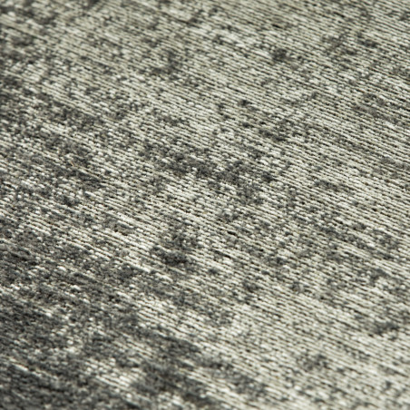 Tapis Leaf coloris anthracite IDAHO I Axodeco.fr