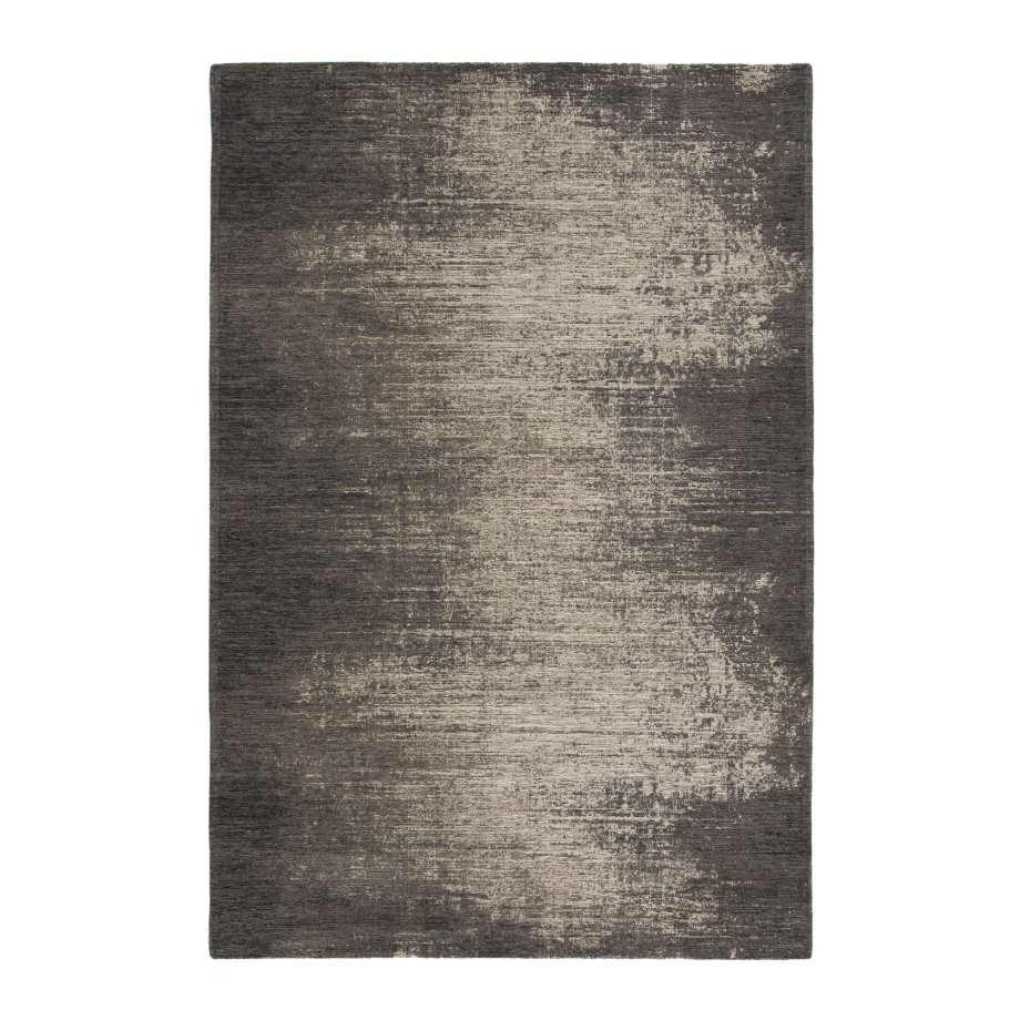 Tapis Leaf coloris anthracite IDAHO I Axodeco.fr