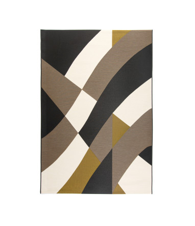 Tapis Groove marron Idaho I Axodeco.fr