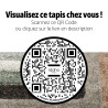 Tapis Teddy IDAHO - QR Code réalité augmentée I Axodeco.fr Tapis Teddy IDAHO - QR Code réalité augmentée I Axodeco.fr