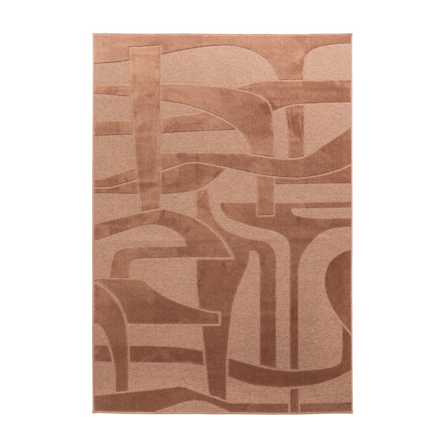 Tapis Baltimore IDAHO coloris Brique I Axodeco.fr