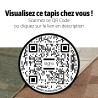 Tapis Baltimore IDAHO - QR Code réalité augmentée I Axodeco.fr Tapis Baltimore IDAHO - QR Code réalité augmentée I Axodeco.fr