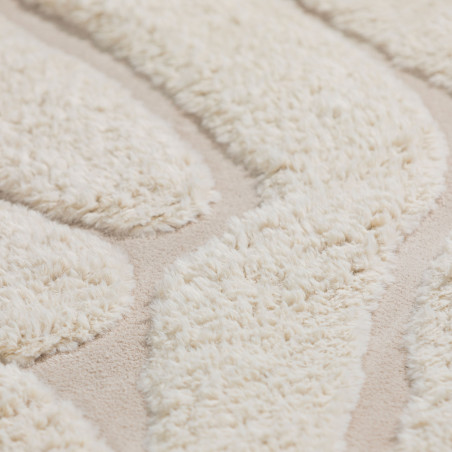 Tapis Taza IDAHO coloris White I Axodeco.fr