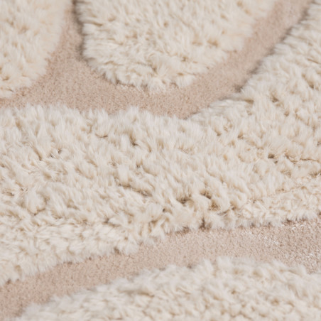 Tapis Taza IDAHO coloris White I Axodeco.fr