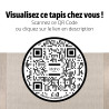 Tapis Gigaro IDAHO - QR Code réalité augmentée I Axodeco.fr Tapis Gigaro IDAHO - QR Code réalité augmentée I Axodeco.fr