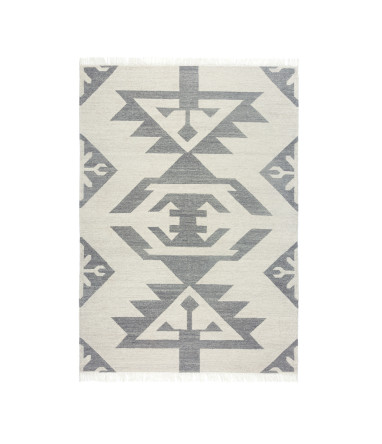 Tapis Aztèque gris IDAHO I Axodeco.fr