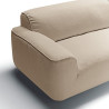 Canapé SITS set 1 Emily coloris light beige avec pieds bois -  Zoom matière I Axodeco.fr Canapé SITS set 1 Emily coloris light beige avec pieds bois -  Zoom matière I Axodeco.fr