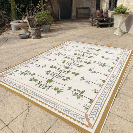 Tapis The Willow IDAHO I Collaboration Cécile Siméone - ambiance 01 I Axodeco.fr