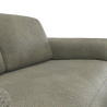 Canapé FLEXLUX 2.5 places en tissu duveteux Molino coloris olive  -  Focus tissu I Axodeco.fr
