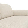 Canapé FLEXLUX 2,5 places en tissu bouclé texturé Molino coloris off white  - Focus tissu I Axodeco.fr
