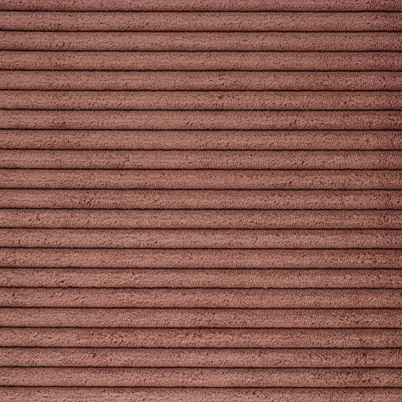 Canapé FLEXLUX en velours côtelé Molino tissu scala coloris cinnamon  -  zoom tissu  I Axodeco.fr