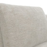 Canapé d'angle droit Torino Flexlux en tissu burano coloris mushroom  - focus tissu I Axodeco.fr