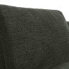 Canapé d'angle droit Torino Flexlux en tissu burano coloris champagne  - focus tissu I Axodeco.fr